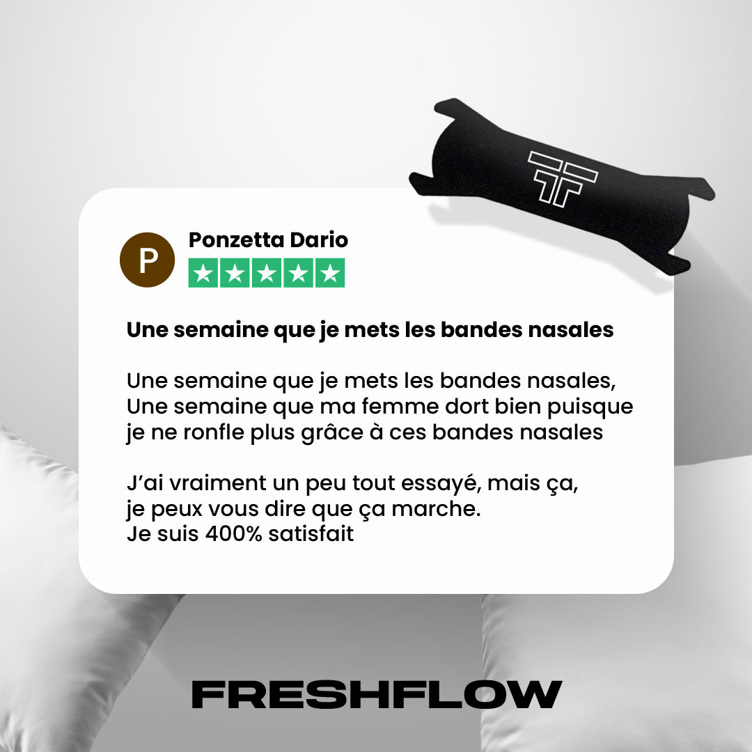 Paquet Bandes Nasales Freshflow