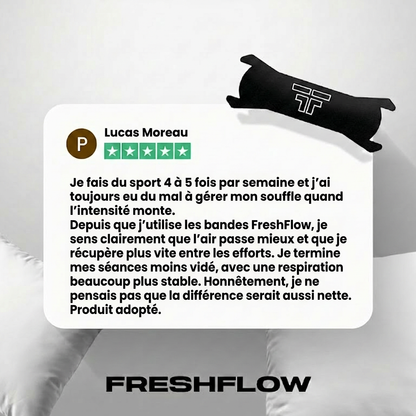 Bandes Nasales Freshflow - Une meilleure respiration