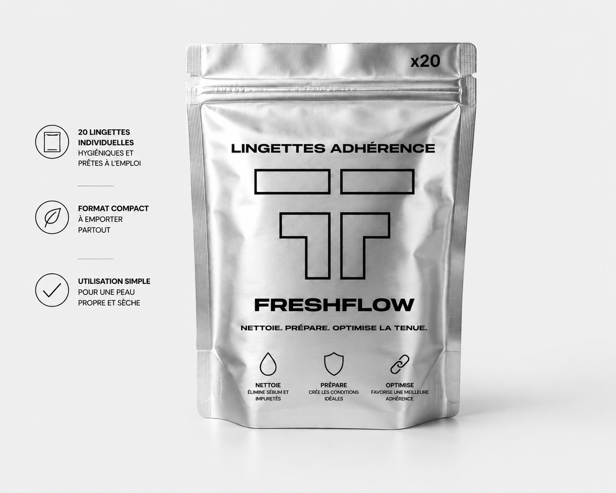 Lingettes Adhérence Freshflow - 20 lingettes individuelles