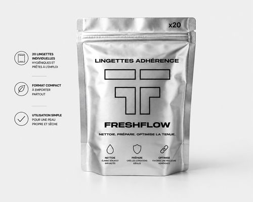 Lingettes Adhérence Freshflow - 20 lingettes individuelles